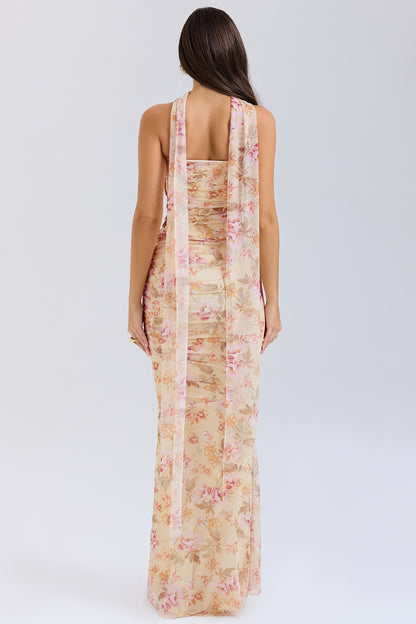 NordelWelfen mesh set dress with scarf