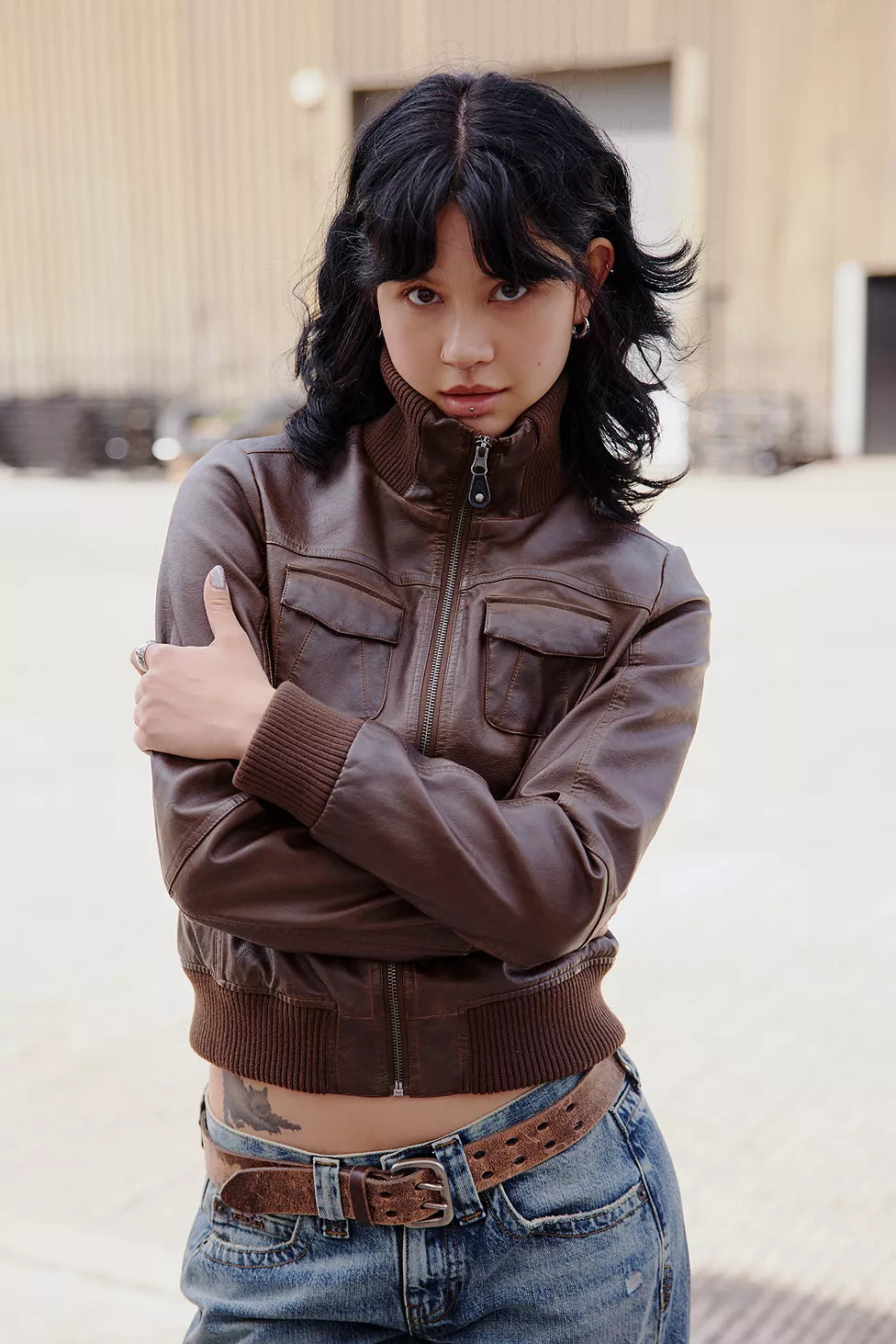 Nordelwelfen Leather Jacke