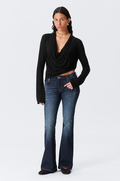 Nordelwelfen flared low rise jeans