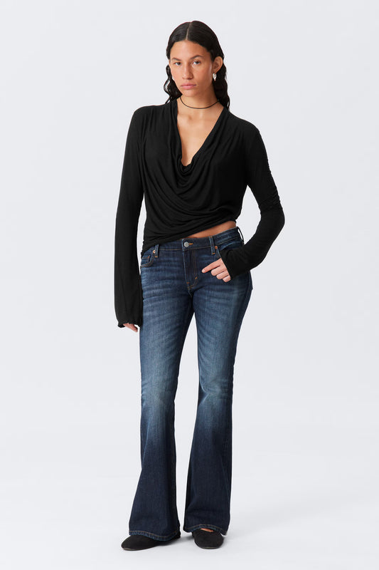 Nordelwelfen flared low rise jeans